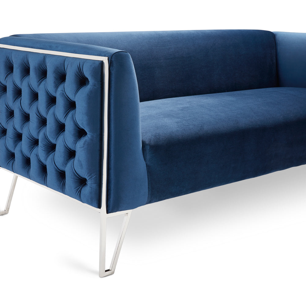Vermont Sofa: Blue Velvet
