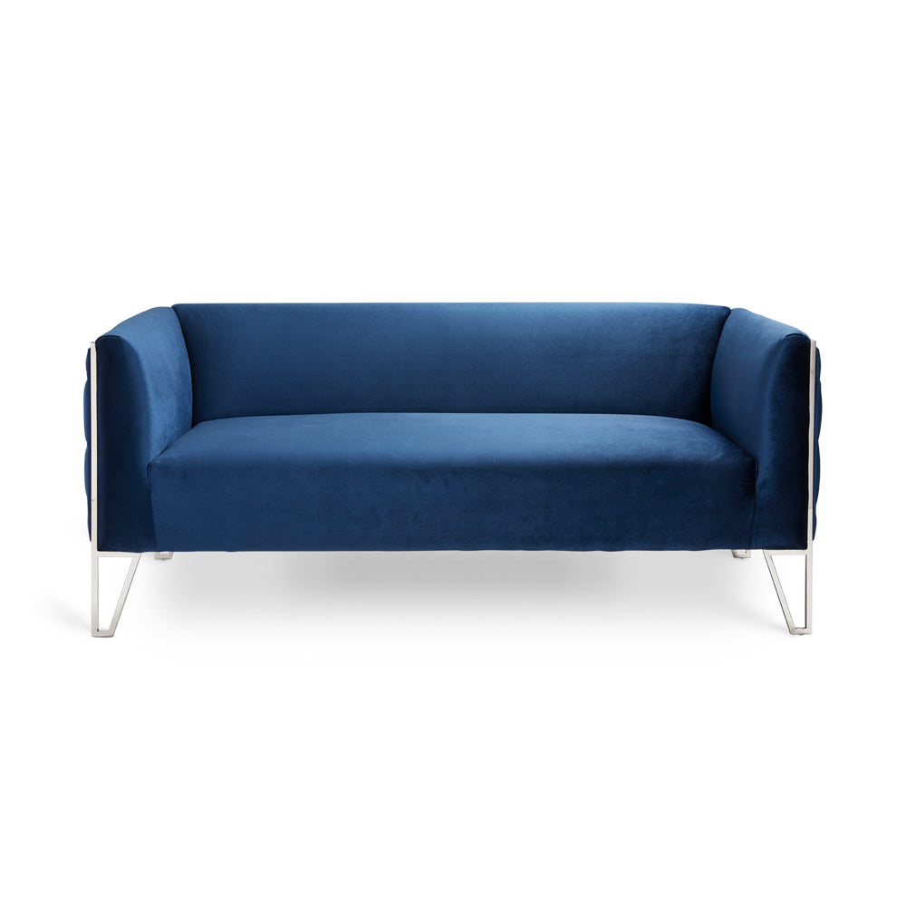 Vermont Sofa: Blue Velvet