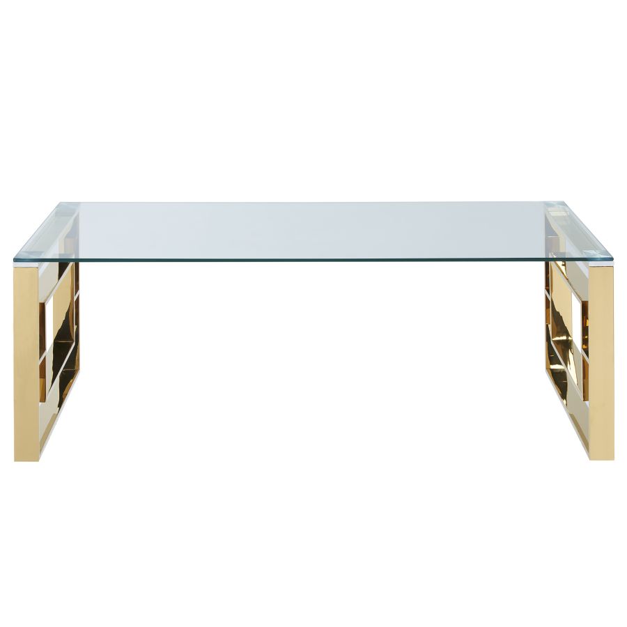 Eros Coffee Table in Gold