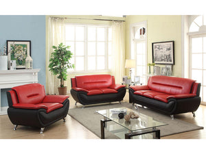 Barbara Leather Sofa Set