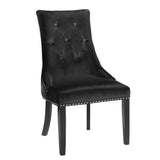 Rimzy Dining Chair (Black Velvet)