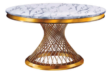 Atlas Dining Table (Gold)