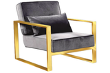 Celia Accent Chair (Gold)